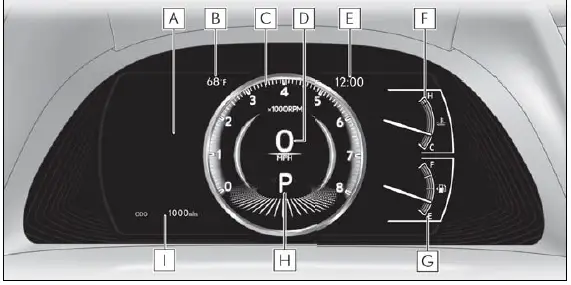Lexus ES350 2023 Warning Lights and Indicators User Manual02