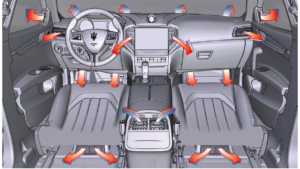 Maserati Ghibli 2023 Air Conditioning Distribution User Manual 08