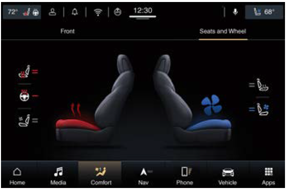 Maserati Ghibli 2023 Steering Wheel Adjustment 04
