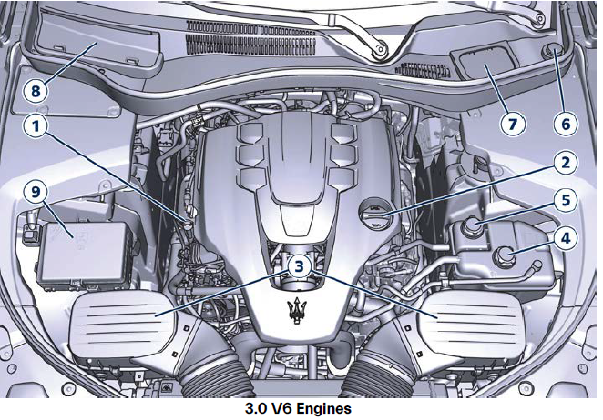 Maserati Levante 2023 Maintenance Service Components 03