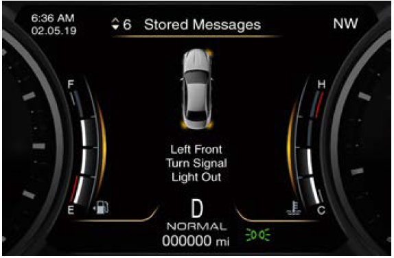 Maserati Quattroporte 2023 External Lights Fault Signal 01