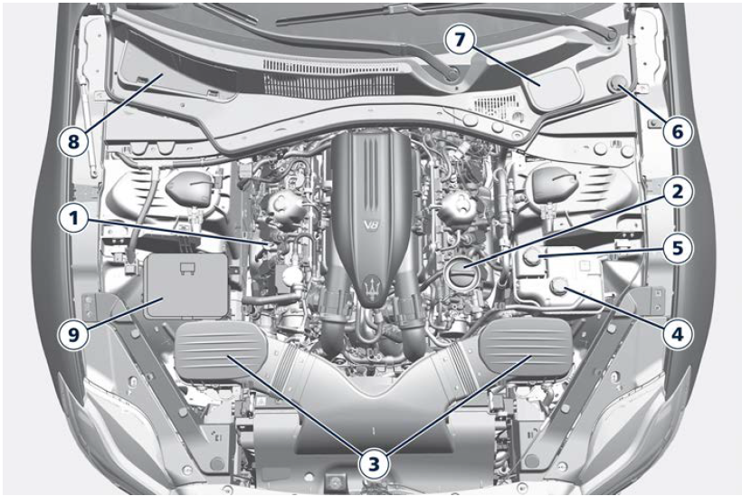 Maserati Quattroporte 2023 Service Components Maintenance 01