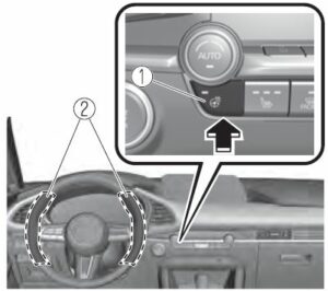 Mazda 3 Hatchback 2023 Heated Steering Wheel User Manual-01