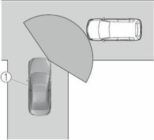Mazda 3 Sedan 2023 Cross Traffic Alert User Manual 01