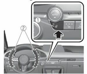 Mazda 3 Sedan 2023 Heated Steering Wheel User Manual-01