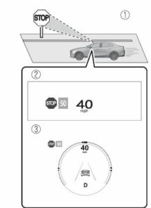 Mazda 3 Sedan 2023 Traffic Sign Recognition User Manual 02