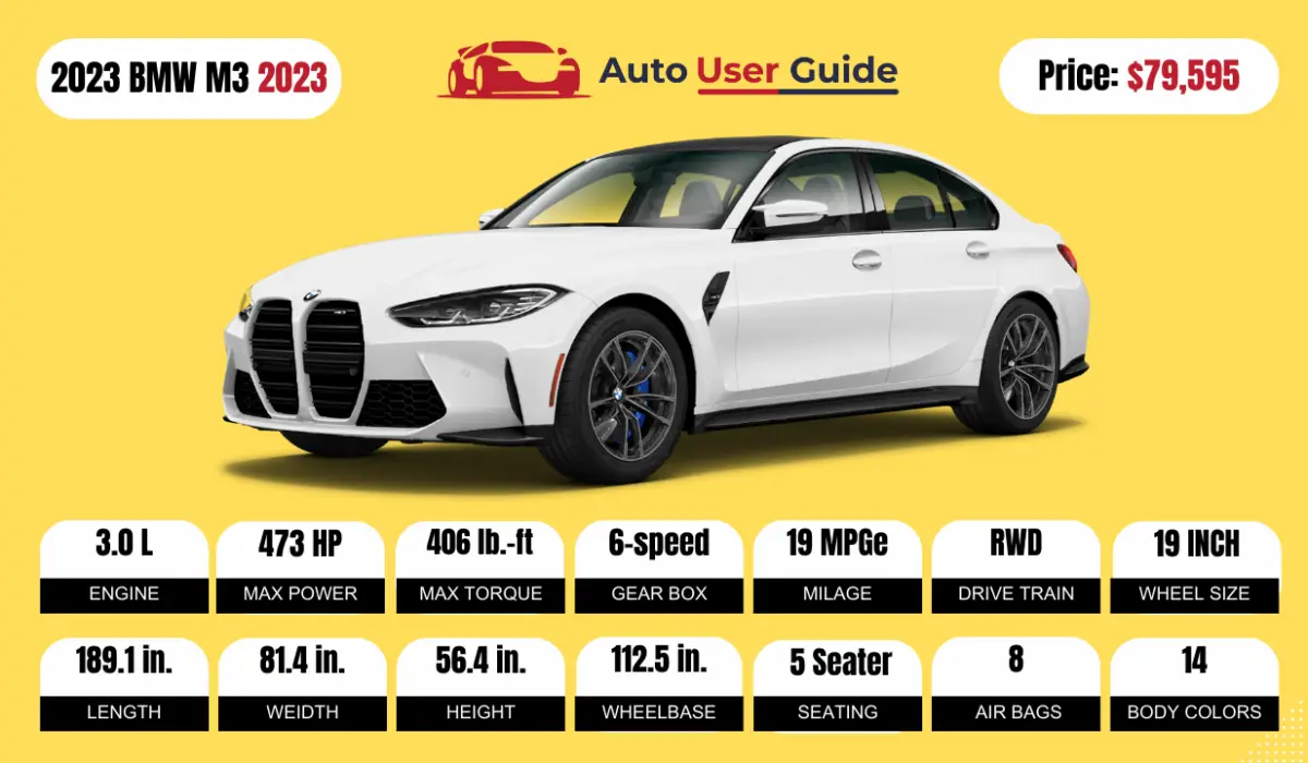 2023 BMW M3 Specs, Price, Features, Mileage (Brochure) Auto User Guide