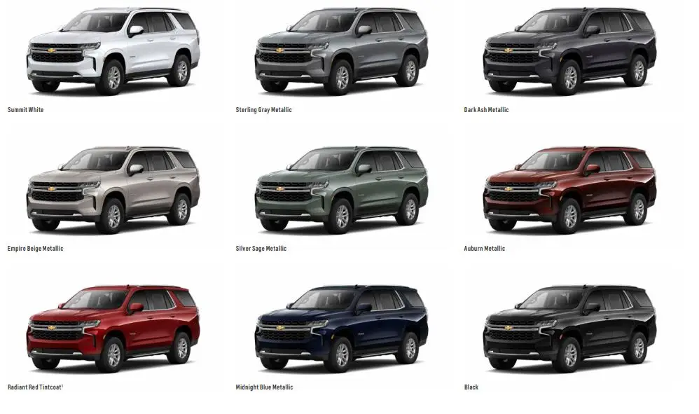 2023- 2024-Chevrolet-Tahoe-Specs-Price-Features-Milage-(brochure)-Colors 