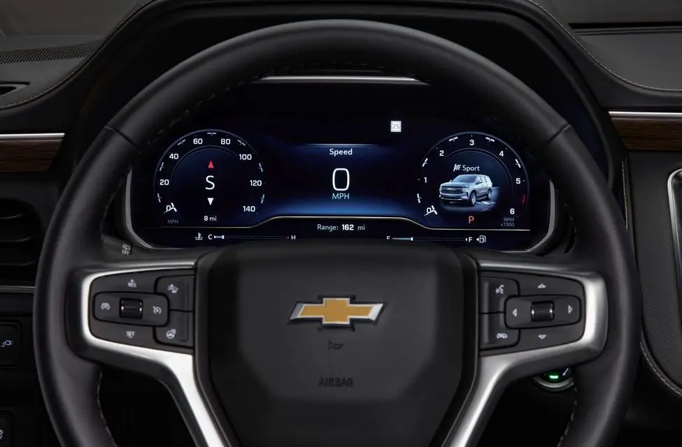 2023- 2024-Chevrolet-Tahoe-Specs-Price-Features-Milage-(brochure)-Steering 