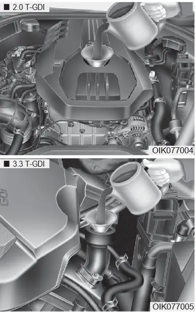 Genesis G70 2020 Engine Maintenance 03