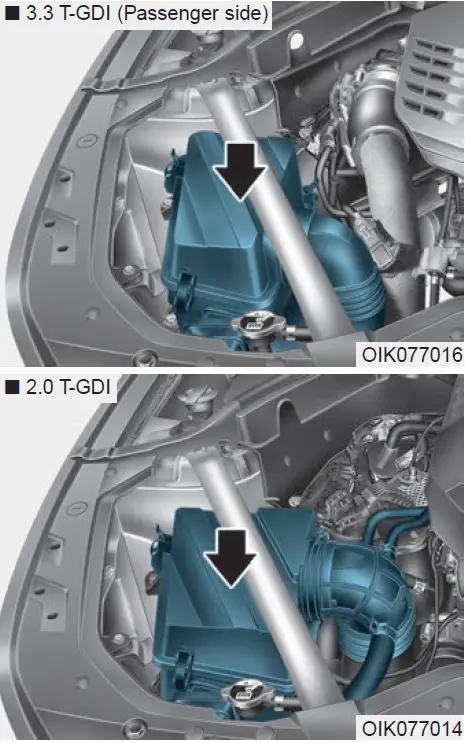 Genesis G70 2020 Engine Maintenance 13