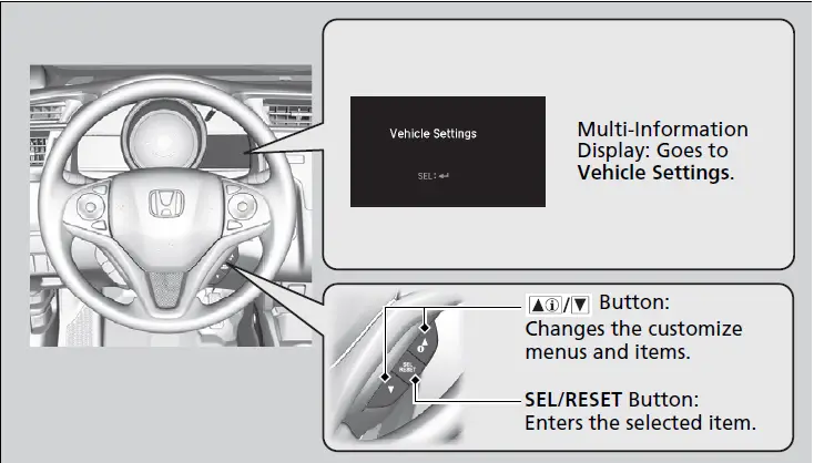 Honda HR-V 2019 Gauges and Displays User Manual 06
