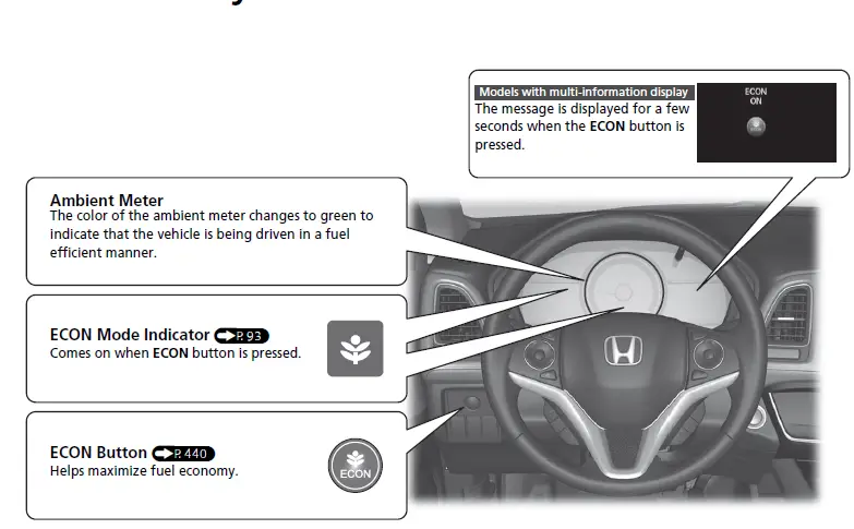 Honda HR-V 2019 Steering Wheel User Manual 05