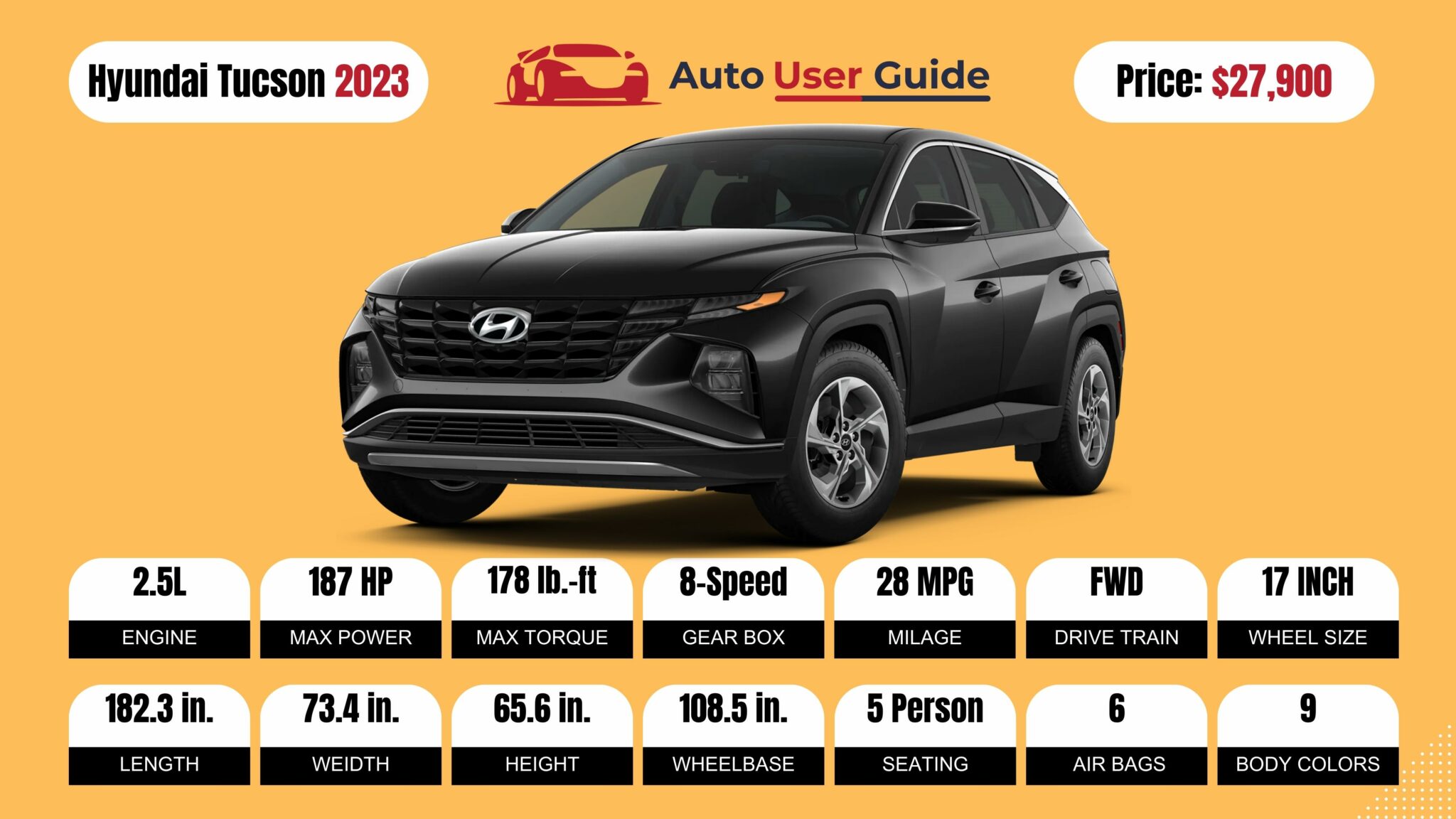 2023 2024 Hyundai Tucson Review, Specs, Price and Mileage (Brochure