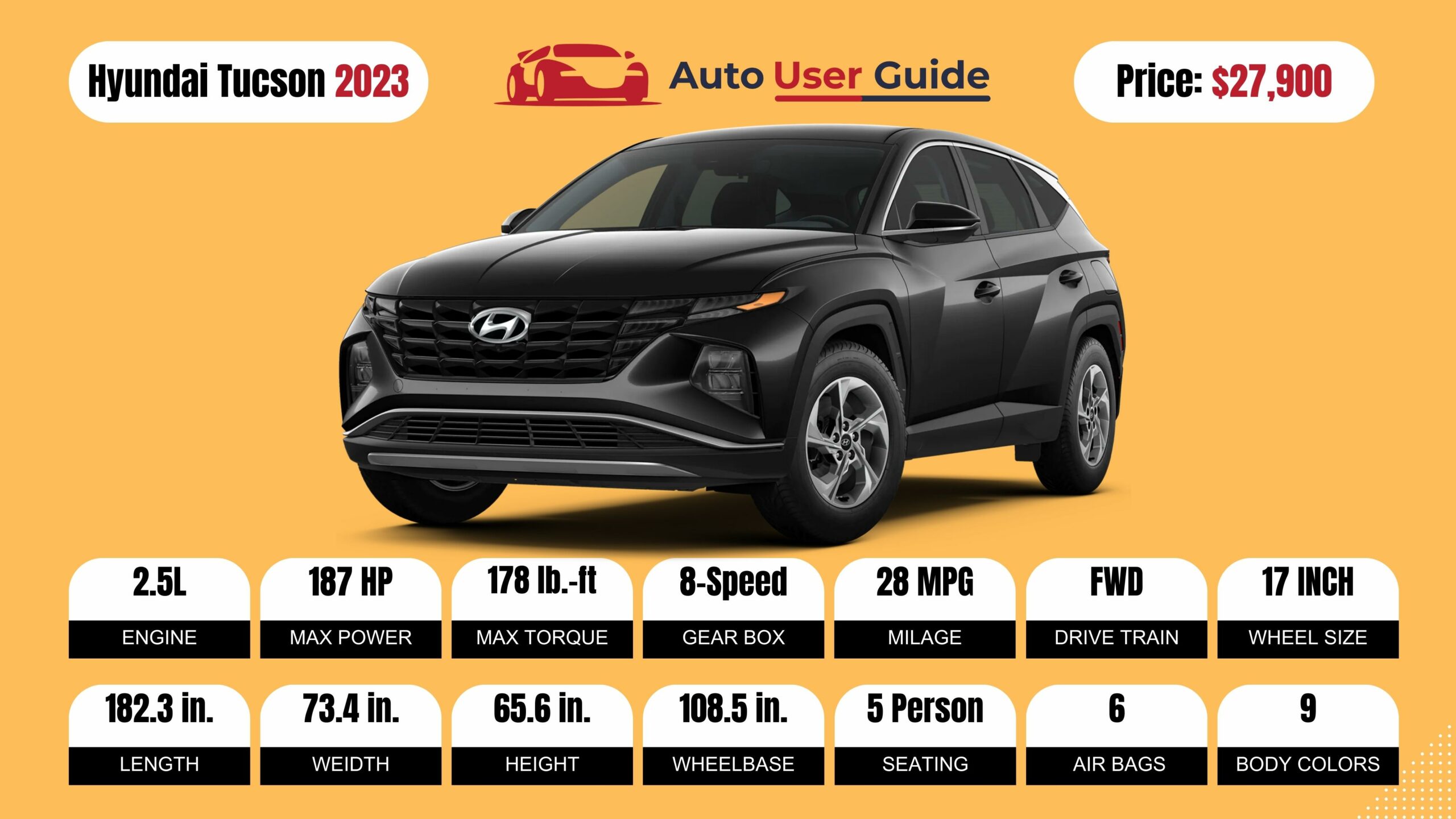 2023 2024 Hyundai Tucson Review, Specs, Price and Mileage (Brochure