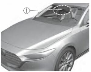 Mazda 3 Hatchback 2023 Forward Sensing Camera User Manual-01