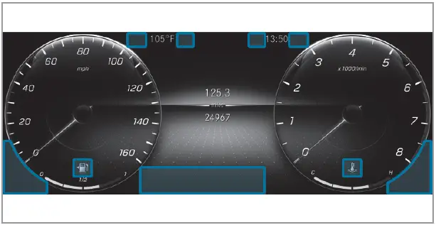 Mercedes-Benz A-CLASS SEDAN 2020 Warning and Indicator Lights 02