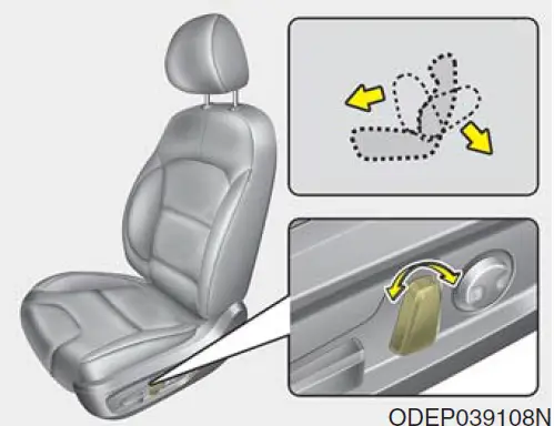 2021 Kia Niro Seats and Seat Belt 09