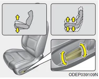 2021 Kia Niro Seats and Seat Belt 10