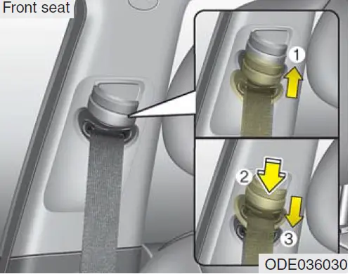 2021 Kia Niro Seats and Seat Belt 16
