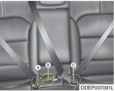 2021 Kia Niro Seats and Seat Belt 17