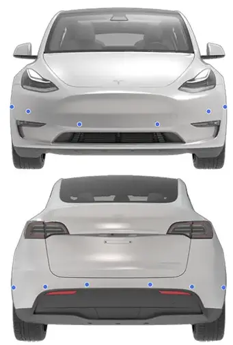 2022 Tesla Model Y の変更された機能 - 自動ユーザーガイド