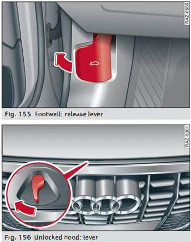 2023 Audi A4 Checking and Filling Instructions 04