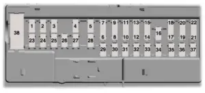 2023 FORD Ranger Fuses Operation Instructions 12