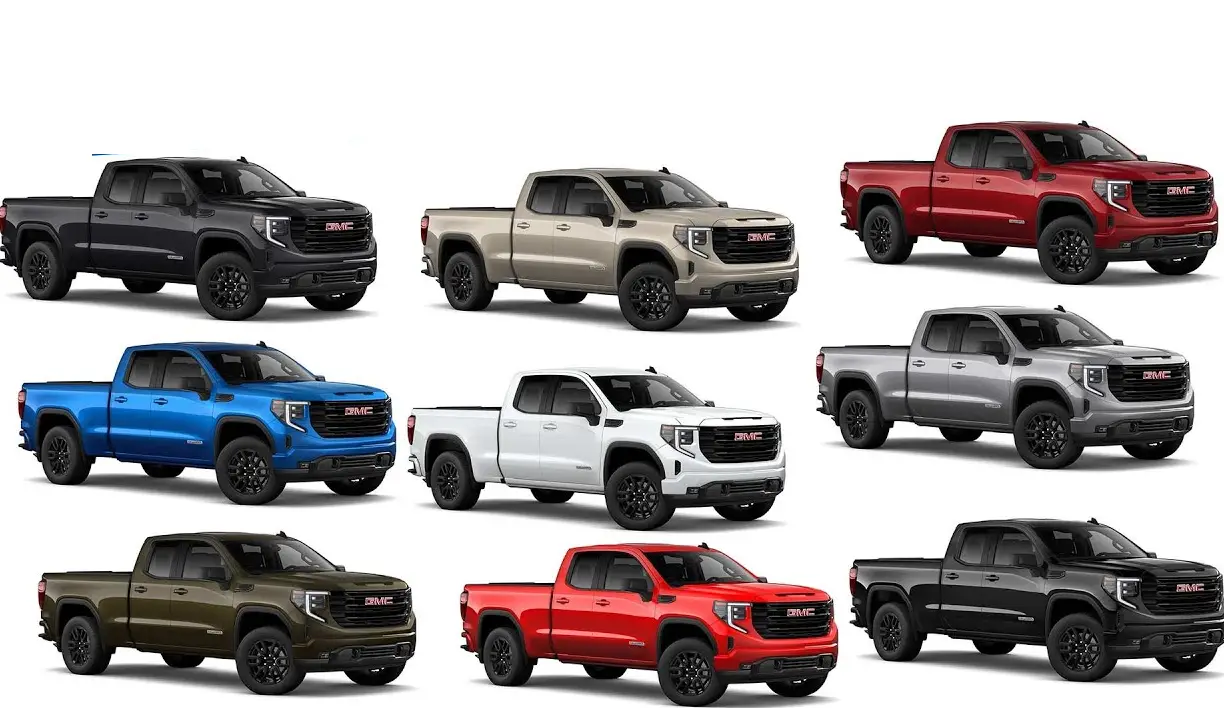 2023 GMC SIERRA 1500 Specs, Price, Features and Mileage (brochure)-Colors 