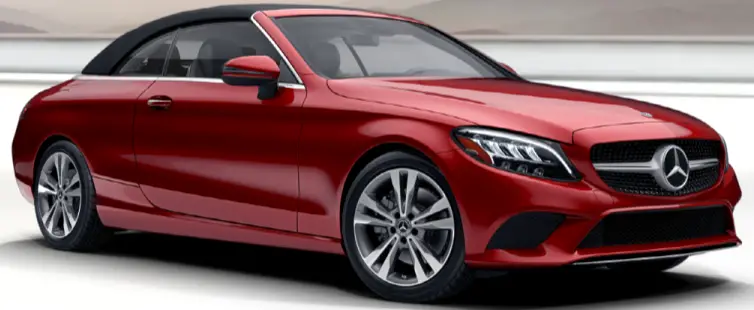 2023 Mercedes C-CLASS CABRIOLET Specs, Price, Features and Mileage (brochure)-Red