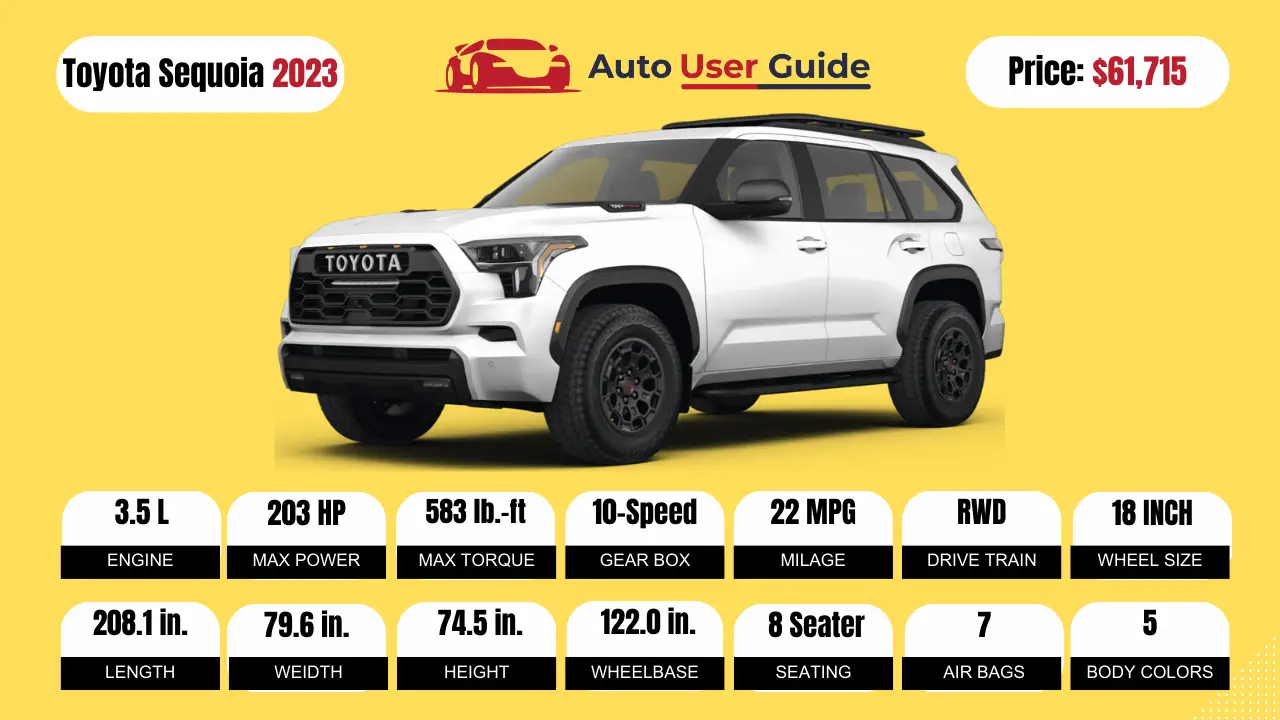 2023 Toyota Sequoia Specs, Price, Features, Mileage (Brochure)-Featured
