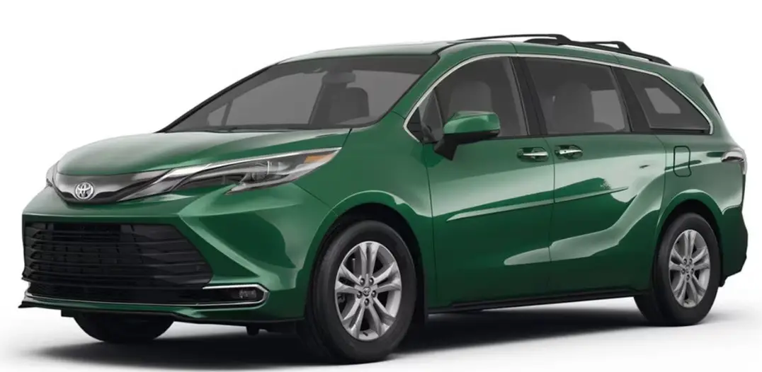 2023 - 2024-Toyota-Sienna-Specs-Price-Features-and-Mileage-(brochure)-Green