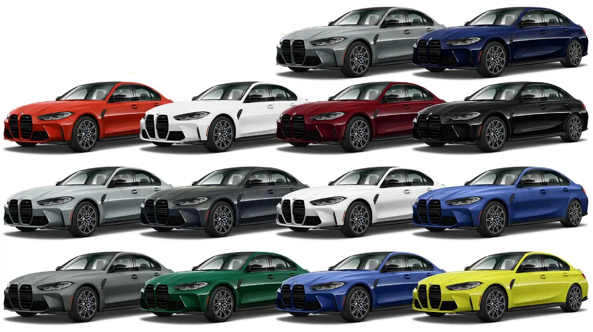 2024 BMW M3 Specs, Price, Features and Mileage (brochure)-Colors 