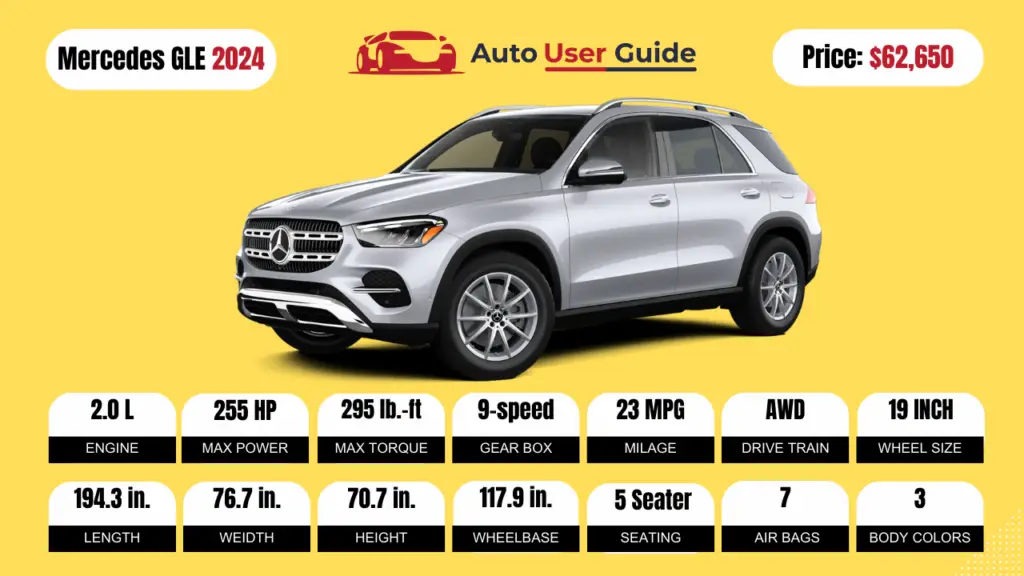 2024 Mercedes GLE Review, Price, Features and Mileage (Brochure) Auto