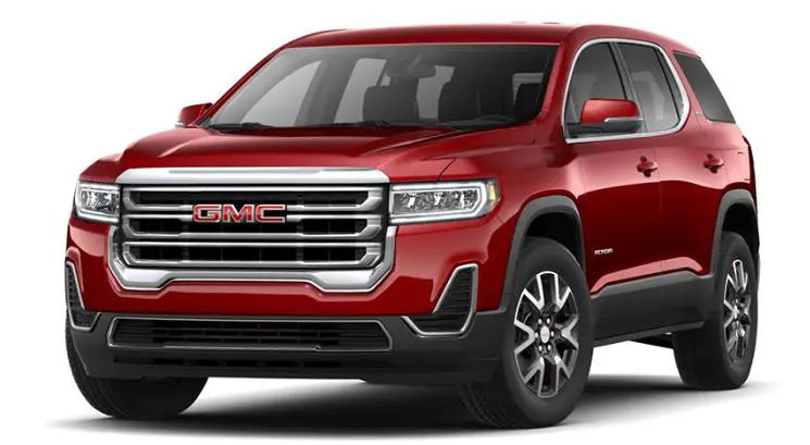 GMC-ACADIA-Red