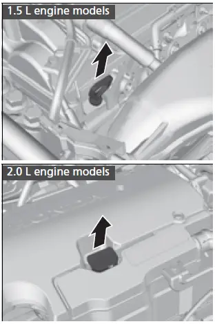 Honda-Civic-Sedan-2023-Engine-Oil-and-Fluids-fig4