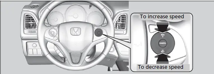 Honda HR-V 2019 Cruise Control User Manual 04