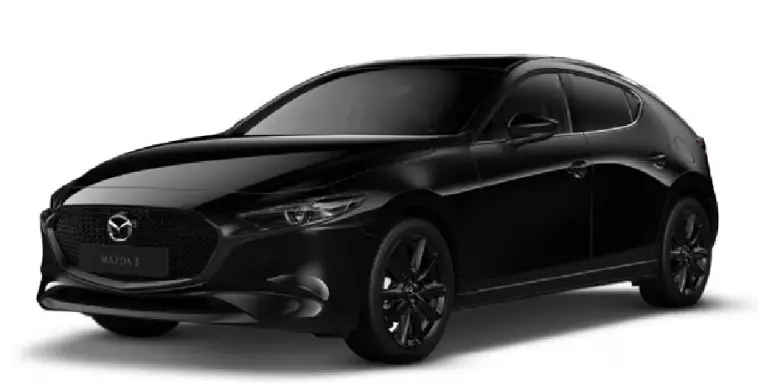 2023 - 2024-Mazda-3-Hatchback-Review-Price-Features-and-Mileage-(Brochure)-Jet-Black