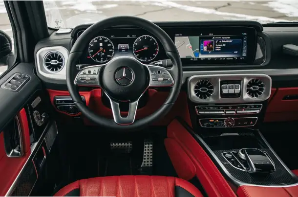 Mercedes G-Steering-wheel