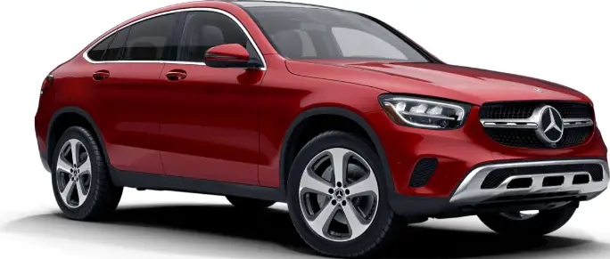 Mercedes-GLC-Coupe-Red
