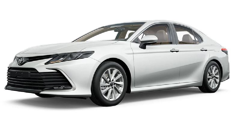 2023 - 2024-Toyota-Camry-Review-Specs-Price-Mileage-(Brochure)-White