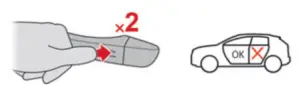 2021-2023 Citroen C4 Keys Instruction Guide (9)