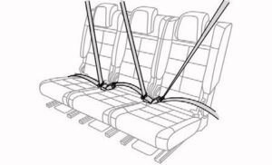2021-2023 Citroen C5 Aircross Seat Belts 9