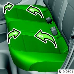 2021-2023 Skoda Fabia Seats and Seat Belt 12