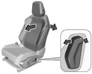 2021 Vauxhall Astra Seats and Seat Belt (12)