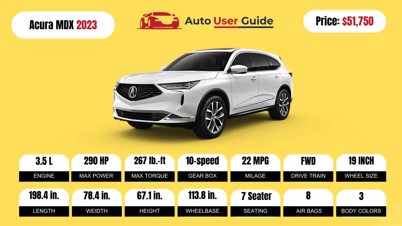 2023 Acura MDX Review, Price, Features and Mileage (Brochure) Auto