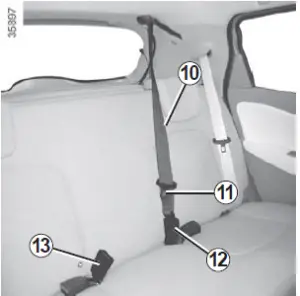 2023 Renault Zoe Seats and Seat Belt (9)