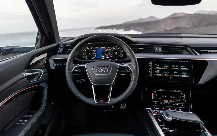 2024 Audi Q8 e-tron Specs, Price, Features, Mileage - steering