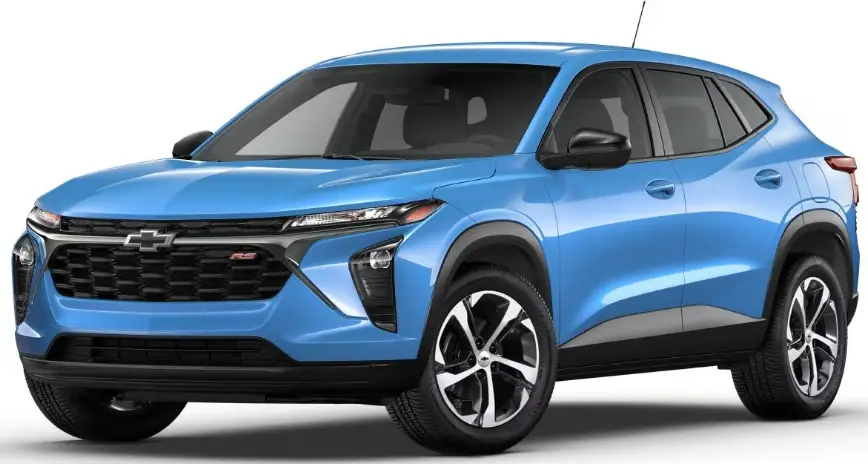 2024 Chevrolet TRAX Specs, Price, Features, Mileage (Brochure)-Fountain Blue