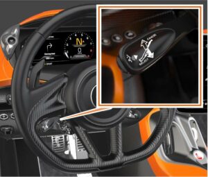 McLaren Elva Instruments and Warning Lights 17